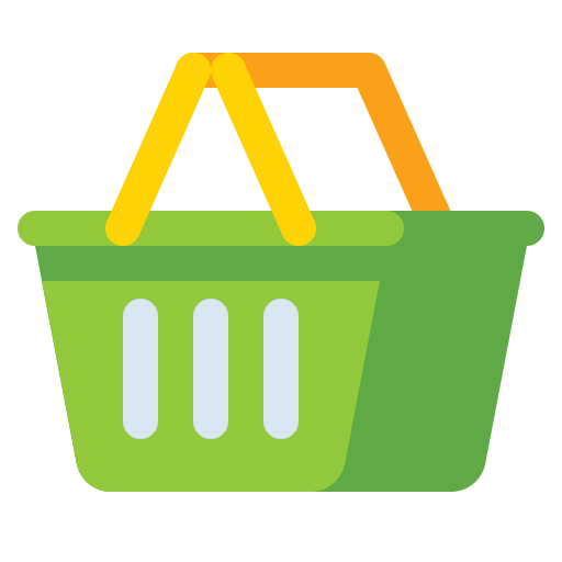Shopping basket - free icon