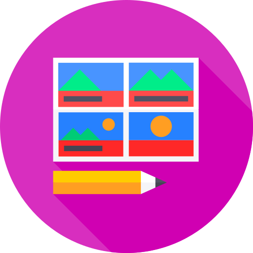 narración icono gratis