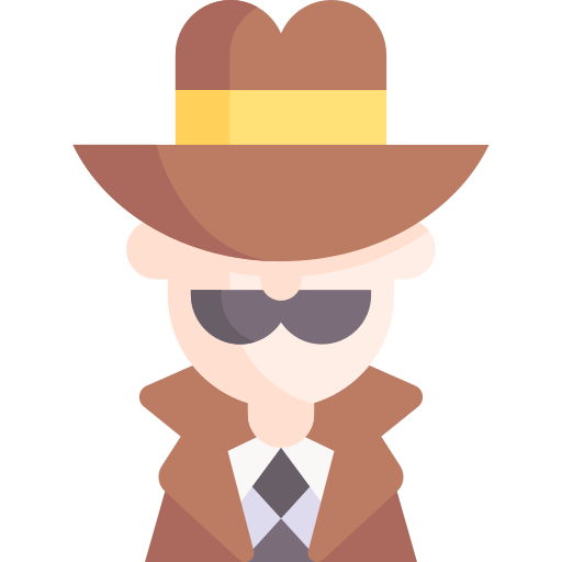 Private detective Special Flat icon