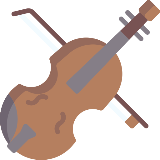 violín icono gratis