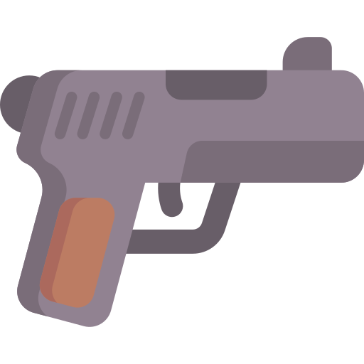 arme à feu Icône gratuit