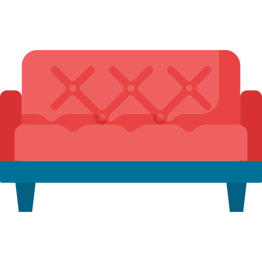 sofa cama icono gratis