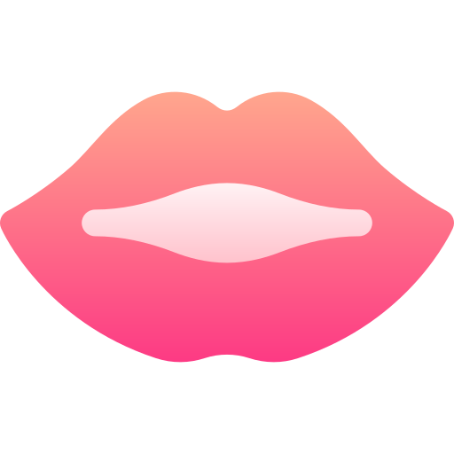 Lips Basic Gradient Gradient icon