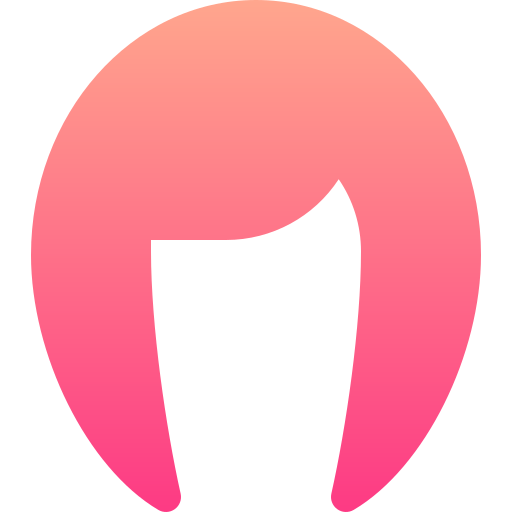 Hair Basic Gradient Gradient icon