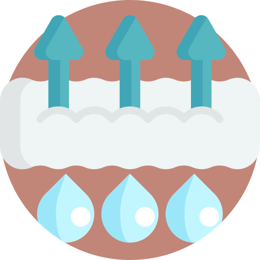Sweat free icon Sweat free icon