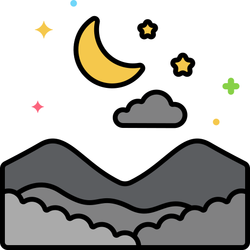 noite grátis ícone noite grátis ícone