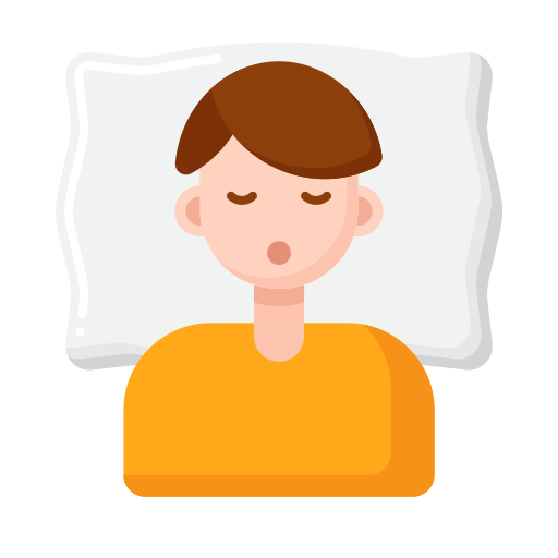 Sleeping Flaticons Flat icon