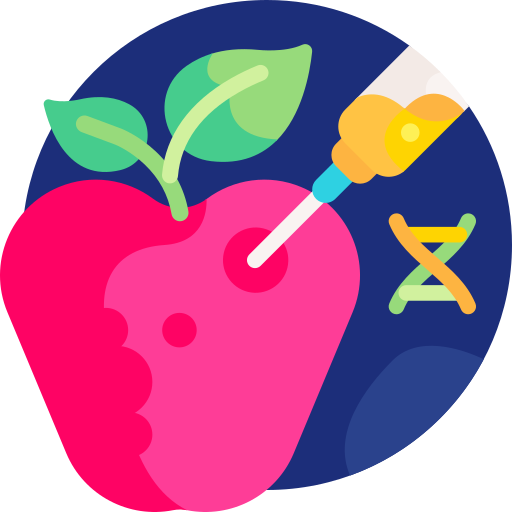 Gmo food free icon