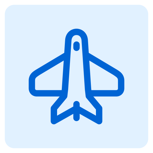 modo avión icono gratis