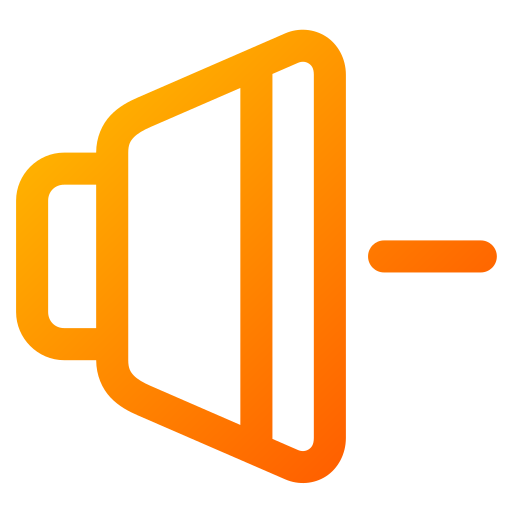 bajar volumen icono gratis