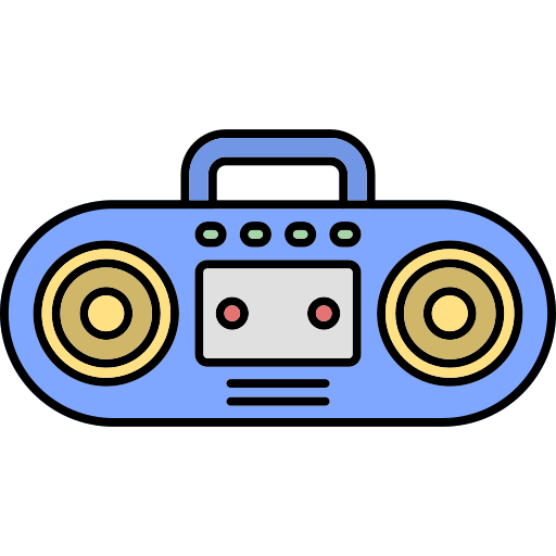 boombox icono gratis