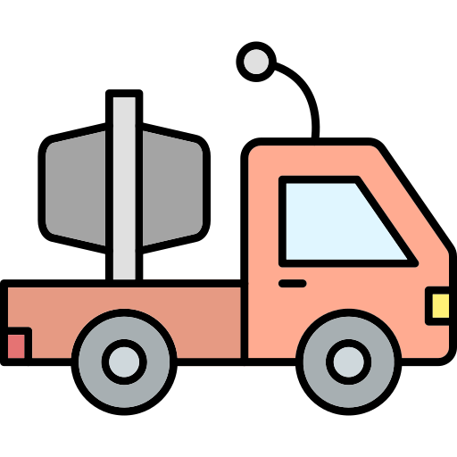 camión de juguete icono gratis