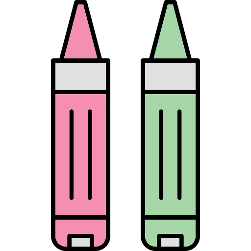 Crayons free icon