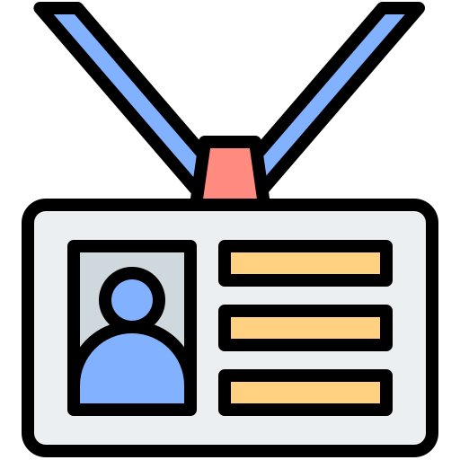 Удостоверение личности бесплатно иконка