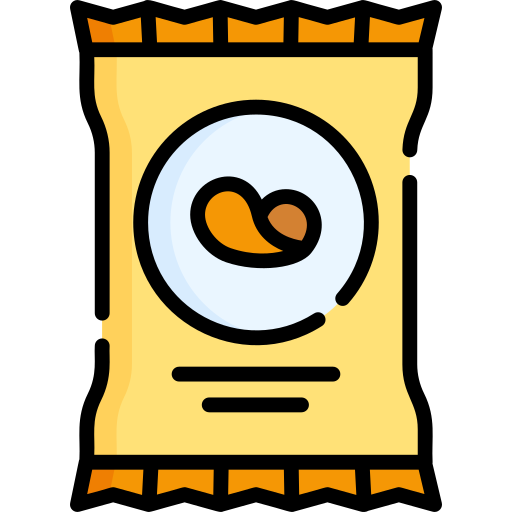 Potato chips Special Flat icon