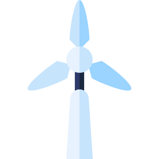 Windmill Basic Straight Flat icon