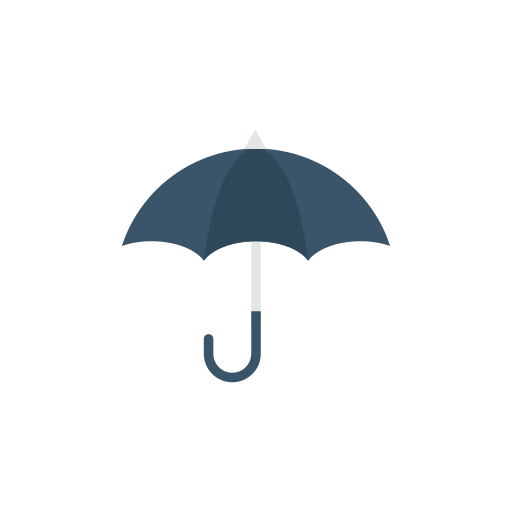 Umbrella Dinosoft Flat icon