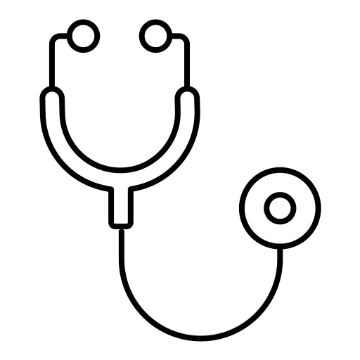 stéthoscope Icône gratuit stéthoscope Icône gratuit