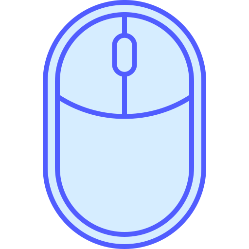 Mouse clicker Generic Blue icon