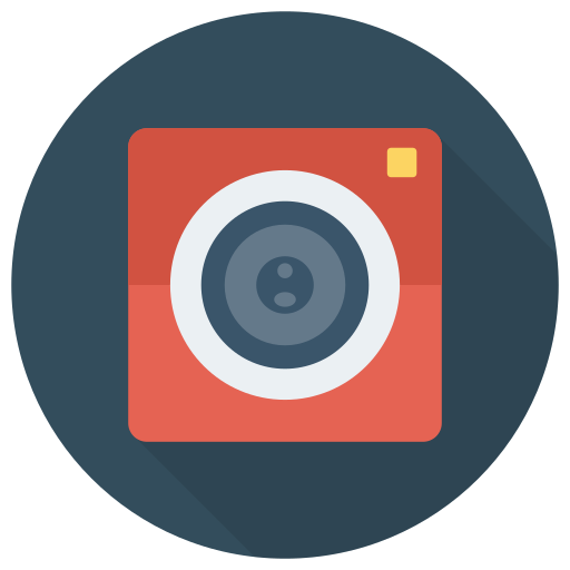 cámara fotográfica icono gratis