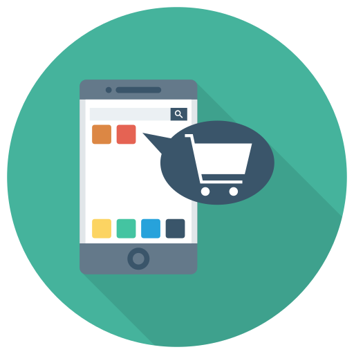 tienda online icono gratis