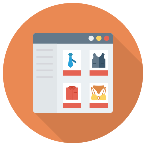 magasin en ligne Icône gratuit magasin en ligne Icône gratuit