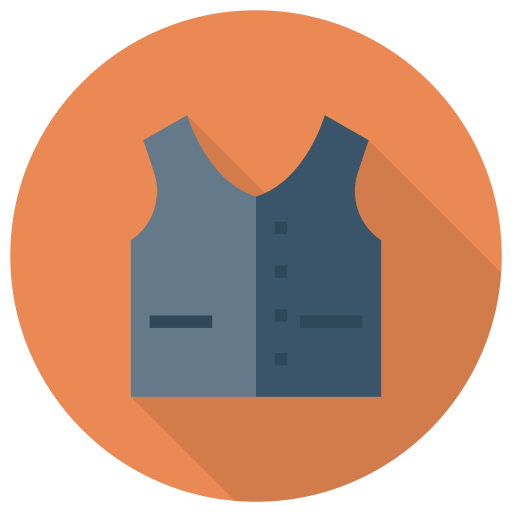 chaleco icono gratis