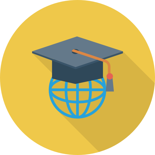 graduación icono gratis