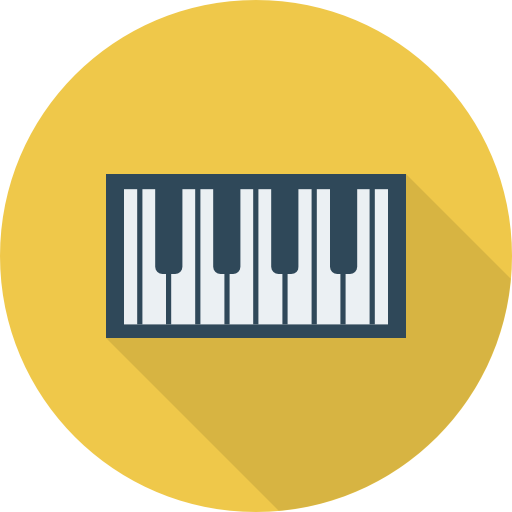 piano icono gratis