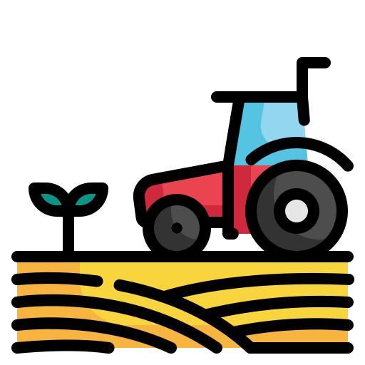 tractor icono gratis