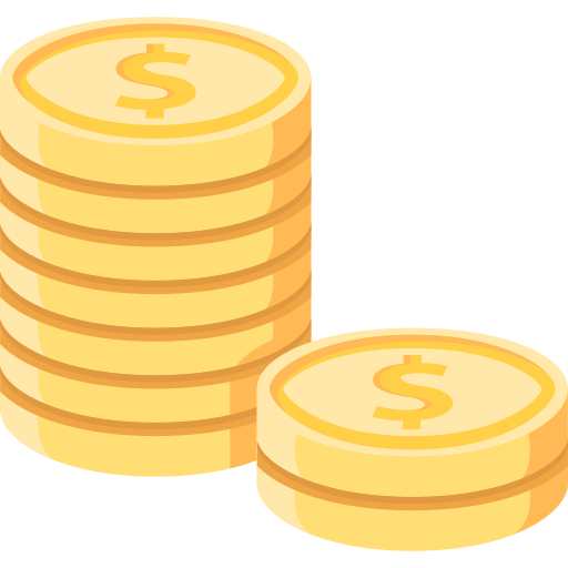 pièce de monnaie Icône gratuit