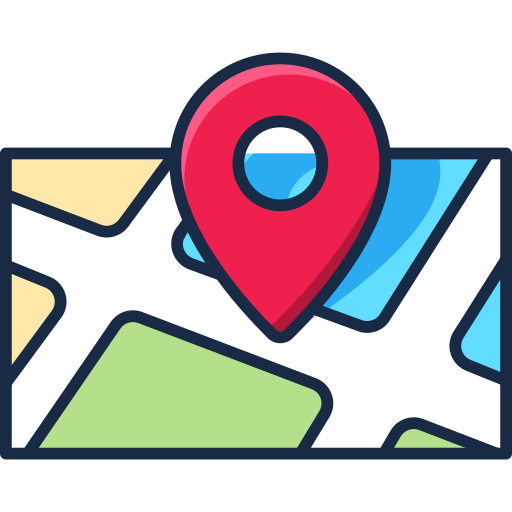 mapa icono gratis