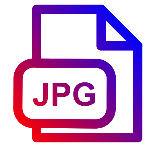 extensión jpg icono gratis