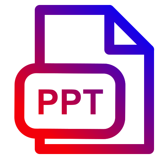 extensión ppt icono gratis