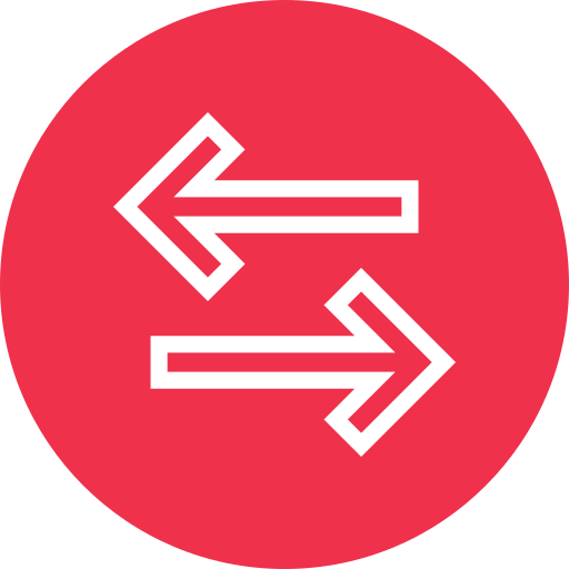 Left And Right Arrows Generic Flat Icon