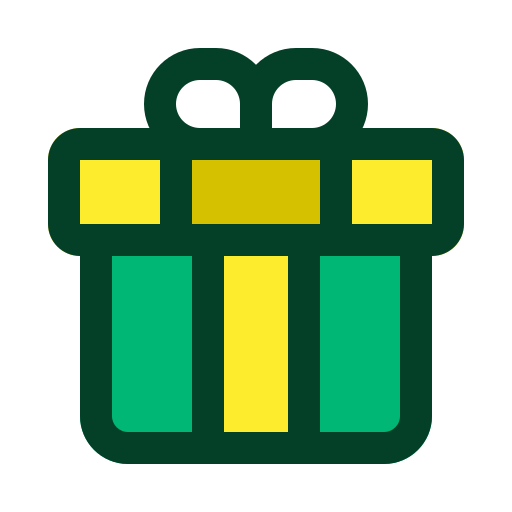 caja de regalo icono gratis