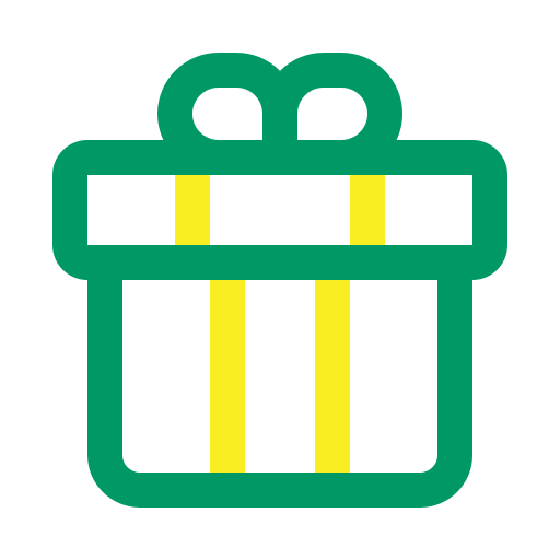 caja de regalo icono gratis