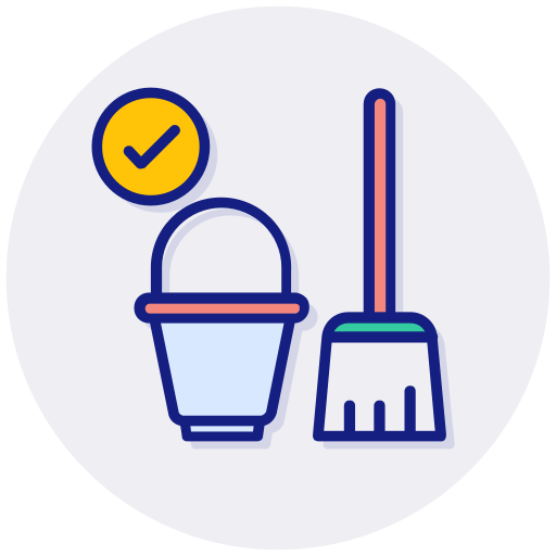 limpieza interna icono gratis