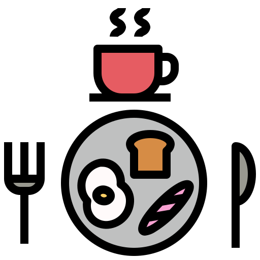 desayuno icono gratis