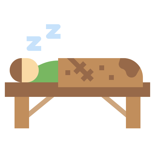 dormido icono gratis