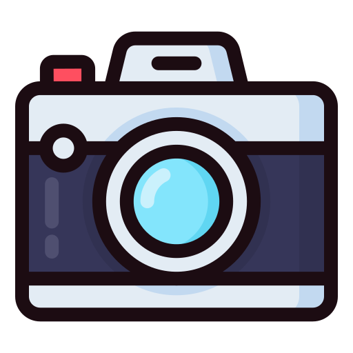 Camera Generic Outline Color icon