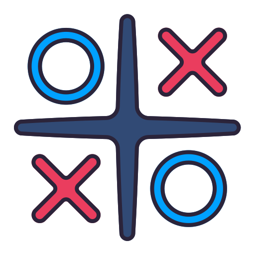 tic tac toe icono gratis