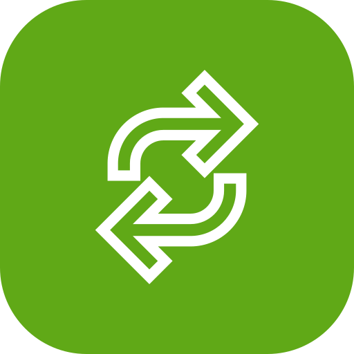 Exchange Generic Flat icon