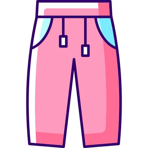 Sweatpants Generic Outline Color icon