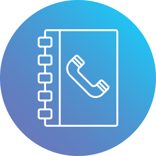 Contact book - Free communications icons