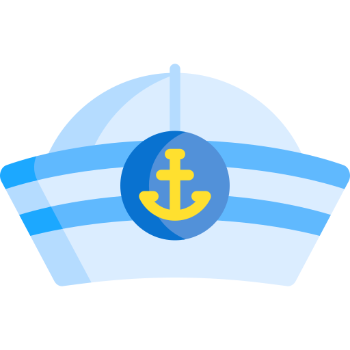 Gorra de marinero - Iconos gratis de moda