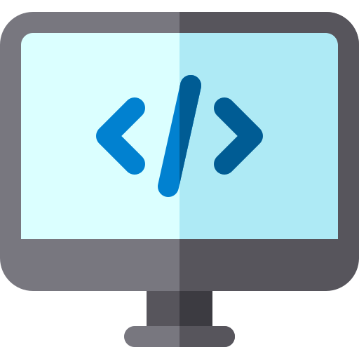 Code Basic Rounded Flat icon