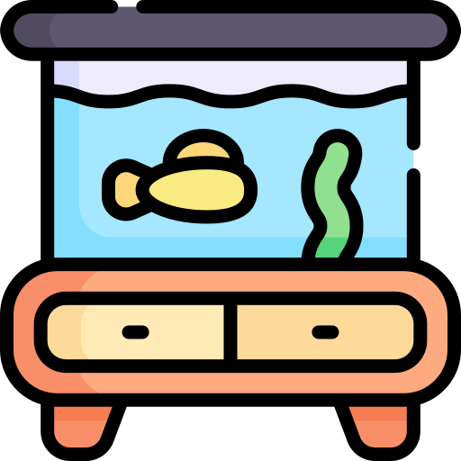 Aquarium Kawaii Lineal color icon