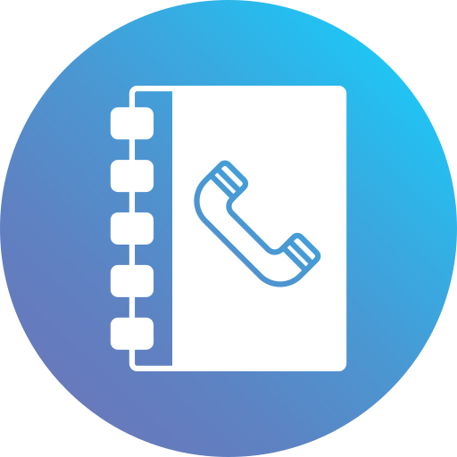 Contact book - Free communications icons