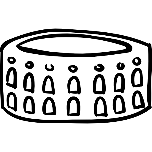 Колизей рисованной наброски бесплатно иконка Колизей рисованной наброски бесплатно иконка